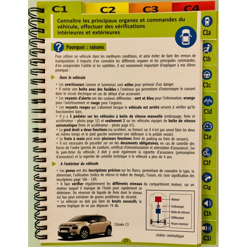 Le GECASER B ouvert
